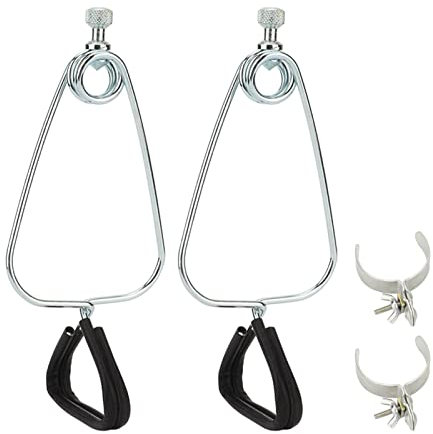 Uadme Reptile Clamp Stand,Iron Lampshade Holder, 2 Sets Lamp Shade Holder Fixture for Tortoise Lizard Pets, Dome Light Clamp, 180 mm Long