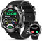 GedFong Smartwatch für Herren, HD Smartwatch mit Anrufen, 450 mAh Smartwatch für Herren mit 100+ Sportmodi, Frequenz, Schlafüberwachung, Herzfrequenz für Android iOS