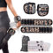 Activery Co. Leopard Verstellbare Knöchelgewichte - je 0,5 kg - 2er Set - Handgelenk oder Knöchel - Gewichte für Frauen zu Hause, Pilates, Barre, Yoga, Fitness - Inklusive Netz-Reisetasche