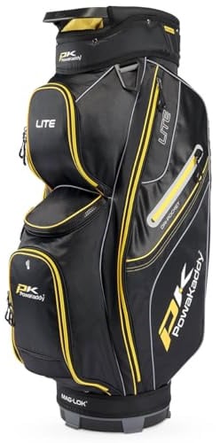 Powakaddy Lite All-Rounder Stylish 14 Pocket Golf Tour Cart Bag