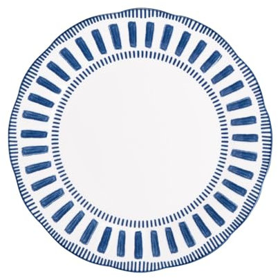 Table Passion - Assiette creuse Napoli bleue 22 cm (lot de 6)