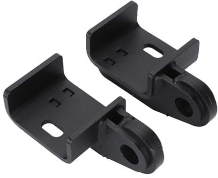 88711 Front Tow Hook Bracket Compatible with Tacoma 2009 to 2024, 2Pcs D Ring Shackle Bracket, Front Tow Hook Mount Bracket Replacement