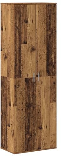 vidaXL Highboard Altholz 60x35x180 cm Holzwerkstoff