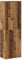 vidaXL Highboard Altholz 60x35x180 cm Holzwerkstoff