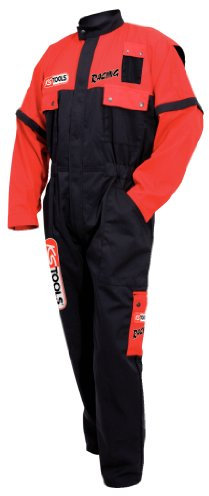 KS Tools 100394 Overall, rot/schwarz, XXL