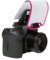 LumiQuest Soft Screen, Flash Diffuser & Light Softener, Universal Classic Design for Digital SLR Cameras, with UltraStrap, Neon Pink