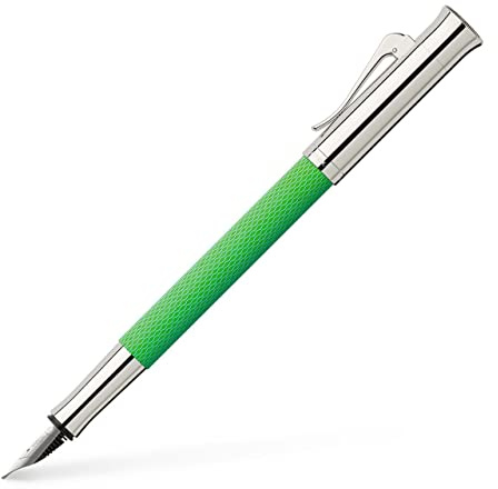 Graf von Faber-Castell Guilloche Viper Green Füllfederhalter, Edelharz
