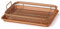 Cera Titanware 33cm Multi-Function Copper Crisper Oven Air Fryer Pan Grill Crisp Tray Non Stick Set