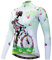 Radfahren Langarm Jersey Frauen Mountainbike Jersey Shirts Lange Rennrad Kleidung MTB Tops Sportbekleidung Fahrrad grün Größe XL