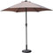 Aluminium Crank Parasols 2m 2.5m 2.7m 3m 3x2m Full & Half/Balcony (3x2m, Taupe)