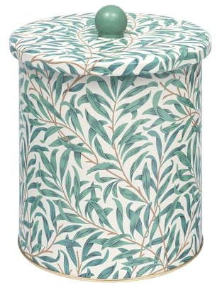 Elite tins Arts & Crafts William Morris - Willow Medium Biscuit Barrell 150 (d) x 173 mm