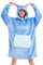 Decken Hoodie Unisex Warm Übergroße mit Kapuze Wearable Blanket Hoodie Decke Damen Sherpa Fleece Sofa Decken Einheitsgröße Herren Oversized Ärmeldecke mit Taschen Kuschel Hoodie Kapuzenpullover