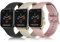 SHENL 3 Pack Correa para Amazfit GTS 2 Mini/GTS 2 / GTS 2e / GTS 3 / GTS 4 / GTS 4 Mini, 20mm Pulsera de Repuesto de Silicona Ajustable para Amazfit Bip/Bip Lite/Bip U/Bip U Pro/Bip 3/Bip 3 Pro