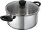 KUHN RIKON Classic Stielkasserolle mit Deckel beschichtet, Edelstahl, Induktion, 1,5/16 cm