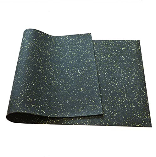 V3VOGUE Bodenschutzmatte Laufband Matte, rutschfeste Unterlegmatte Fitnessgerät, Extra Wiederstandsfähige Schalldämmungmatte, Schutzmatte Für Fitnessgeräte, Hochdichte Gummi Bodenmatte
