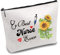 CREATCABIN Beste Krankenschwester Survival Kit Aller Zeiten Leinwand Make-Up Taschen Kosmetiktasche Mehrzweck Stiftetui Kulturbeutel Für Frauen Mädchen Federmäppchen Geschenk Thanksgiving 10x7Zoll