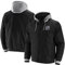 Fanatics Herren NFL NHL Sateen Jacke Farbe: Schwarz (NHL); Größe: XXXL