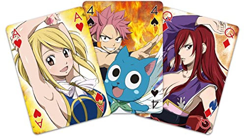 SAKAMI - Fairy Tail - 52 Spielkarten - Poker, Kartenspiel, Deck, Playing Cards - original & lizensiert