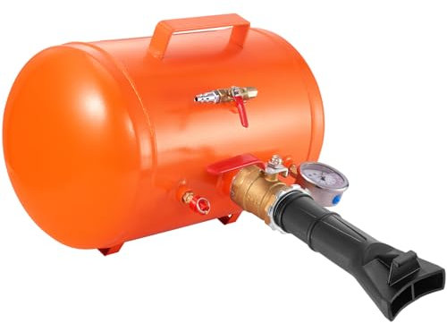 VEVOR Luft-Reifenwulstfüller Reifenfüller Reifenwulstbrecher 19 L, 400 x 535 x 295 mm Reifenwulstsetzer 85–116 psi Reifenschockfüller für Autos, LKWs, Geländefahrzeuge und Traktoren