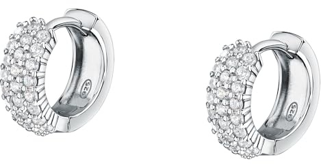 Morellato Orecchini a Cerchio da Donna in Argento 925‰, Zirconi, Collezione Tesori - SAIW144