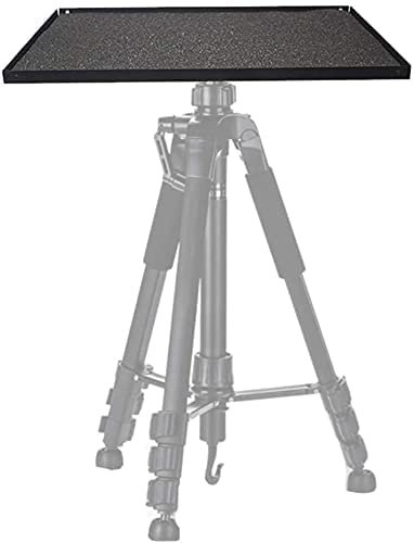 Coret Projector Tray, Laptop Tray Platform Holder Pallet for 3/8 or 1/4 Screw Tripod Stand Mount Widely Use in Classrooms, Meeting Rooms,Stage,Studio,Office,Outdoor (11 x 15 inch)
