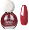 Red Wine Nail Varnish - Peel Off Quick Drying Water-Based Formula - Winter Nail Art
