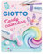 Giotto Extra Fine Paint Candy Collection, 7x21ml, Caja de plástico reutilizable, Surtido de colores candy, 9 piezas
