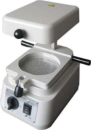 Équipement De Thermoformage Thermique De Laboratoire 550 W, Machines-Outils De Moulage sans Bille d'acier for Cliniques Dentaires Et Essais Cliniques, Forte Aspiration, Prototypage Rapide (Color : Wh