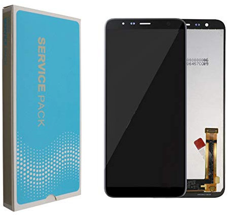 CrUzex écran LCD 6.0 '' LCD Compatible avec Samsung Galaxy J6 + J610 J610F J610FN Remplacement de l'écran LCD d'affichage Compatible avec Samsung J6 Plus écran d'affichage