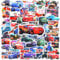 100 Stück Cars Aufkleber, Wasserdichte Anime Aufkleber für Skateboard, Cartoon Sticker Vinyl Stickers für Kinder Teenager Erwachsene Jungen Laptop Guitar Fotoalbum Auto Motorräder Fahrrad