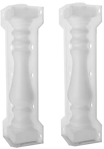 Hethlif 60X14 Cm RöMische SäUle Form Balkon Garten Pool Zaun Zement GeläNder Gips Beton Form SäUle Form GeläNder GebäUde