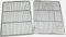 Griglia di ricambio in acciaio inox V2A 1.4301, adatta per barbecue CAMPINGAZ 3 Series Classic/Premium/Woody/Master