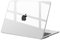 eleger Cover compatibile con MacBook Pro 16 M4 (A3403 A3186) M3 (A2991) M2 (A2780) M1 (A2485) Pro/Max, versione 2024 2023 2021, Custodia protettiva rigida, Trasparente cristallino