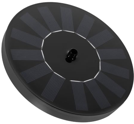 Toddmomy Solar Panel Water Fountain Pump Solar Bird Bath Fountain Garden Water Feature
