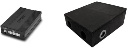 Option Soundupgrade V1 kompatibel mit Citroen Jumper | Plug & Play Soundsystem mit 6-Kanal DSP-Verstärker und Rock-2 passiv Subwoofer