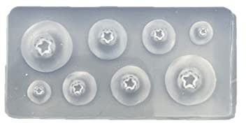 Moldes de arcilla con forma de fruta, moldes de fondant de arándanos, moldes de silicona para decoración de chocolate, jabón, magdalenas
