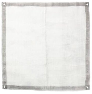 LIbgiubhy Support pliable en maille pour feu de camp, support de feu de camp, support de poêle à bois de chauffage, tapis de rechange pour barbecue