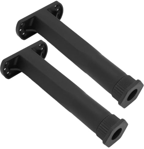 Kisangel Pieds Réglables pour Cadre de Lit en Acier PP, Design T pour Stabilité Renforcée et Résistance la Déformation, Lot de 2 Pièces pour Support Central de Lit