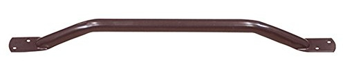 Aidapt Brown Safety Outdoor Indoor 24 (600mm) Easy Grip Coated Steel Grab Bar Rail Support Aid