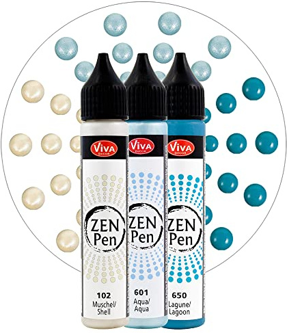 Viva Decor Zen-Pen 3er Set - Tag im Meer