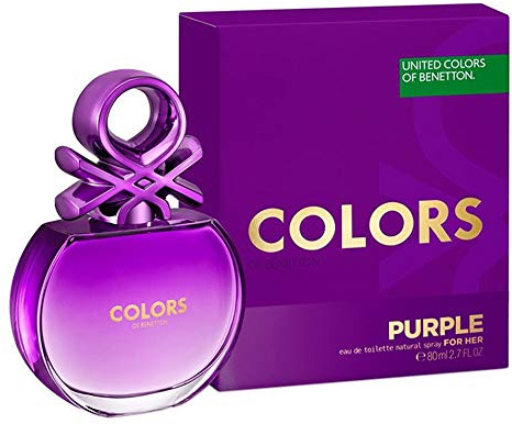 Benetton Colors for Her Purple 80 ml Eau de toilette Spray