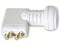Smart Titanium Universal TQ Quattro-LNB Teilnehmer-Anzahl: 4 Feedaufnahme: 40 mm Hellgrau