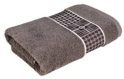 frottana Fjord Handtuch 50 x 100 cm aus 100% Baumwolle, ash, Asche