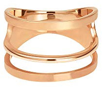 Heideman Ring Damen aus Edelstahl rosegold farbend matt Damenring für Frauen mit