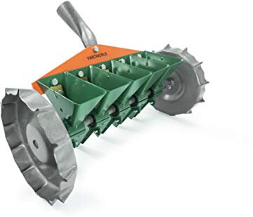 Varomorus Präzisions-Seeder Sämaschine für Gemüse, Grün, Zwiebeln, Rettich, Rübenkarotten (5-REIHEN)