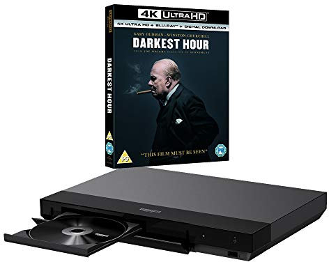 Sony UBP-X700 MULTIREGION Bundle with Darkest Hour Ultra HD 4K Blu-ray Disc