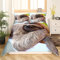 Faultier Bettwäsche Set 135x200cm für Mädchen Jungen Kinder Nettes Tiermuster Bettbezug Set Langsames Faultier Bedruckte Betten Set Dekorative Wildlife Style Bettwäsche Kollektion 2St
