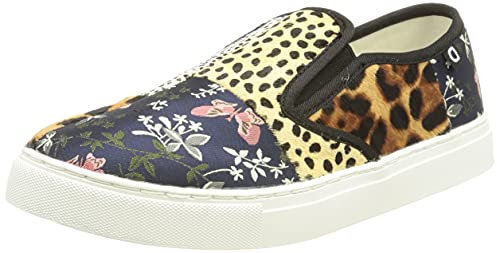 Desigual Damen Shoes_Slip ON_Ani Sneaker, Brown, 40 EU