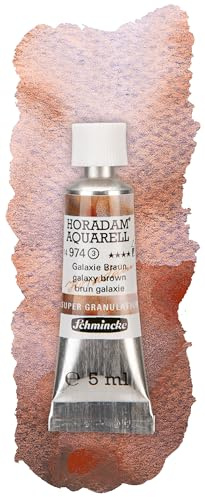 Schmincke – HORADAM® AQUARELL, Super Granulation, Galaxie Braun, 5 ml