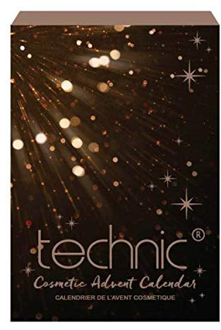 Technic, Cosmetic Advent Calendar, 24 Day Christmas Countdown, SOL Retail Exclusive, Filled with Festive Beauty Essentials and Gifts